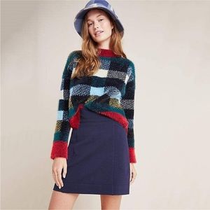 Anthropologie Ponte Mini Skirt